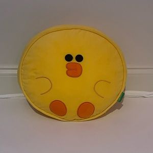 Line friends Korean Sally duck pillow